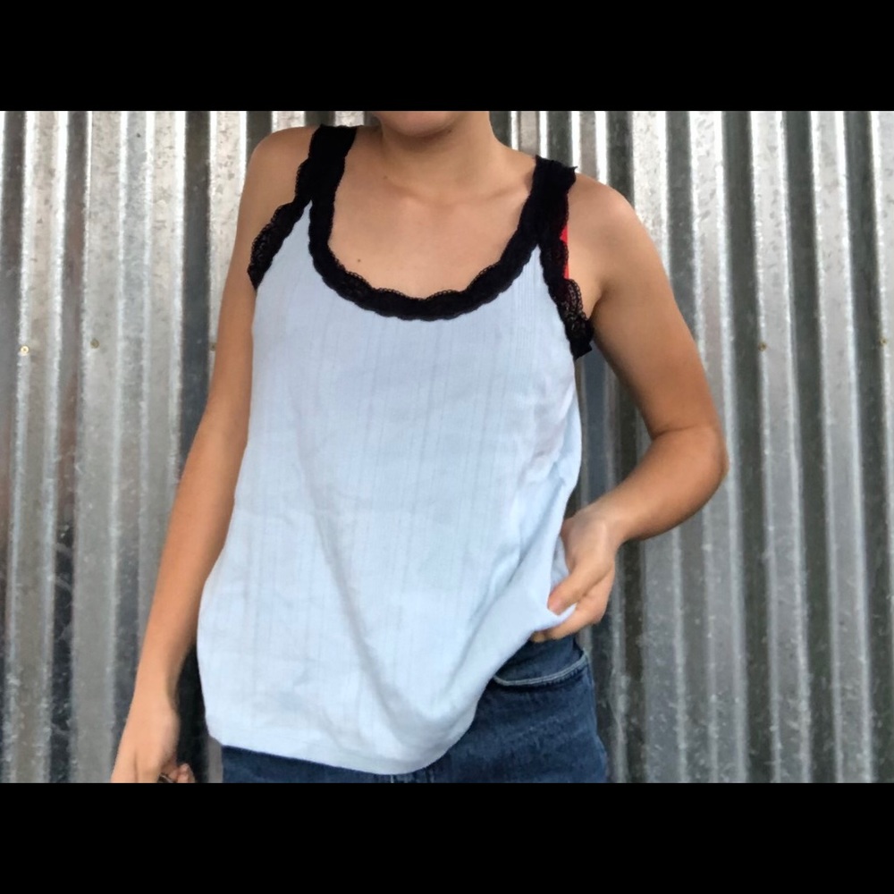 Blue Lace Cami